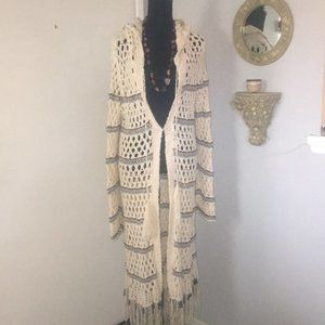 Free People Maxi Knit Duster